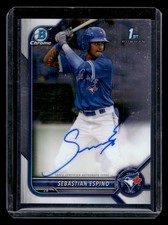 2022 Bowman Chrome #CPA-SE Sebastian Espino Prospect Autographs