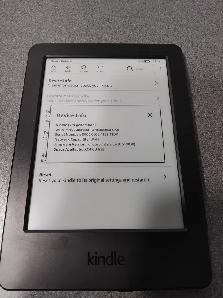 Amazon Kindle - 7th Generation - WP63GW - No Ads - Image 3 of 4