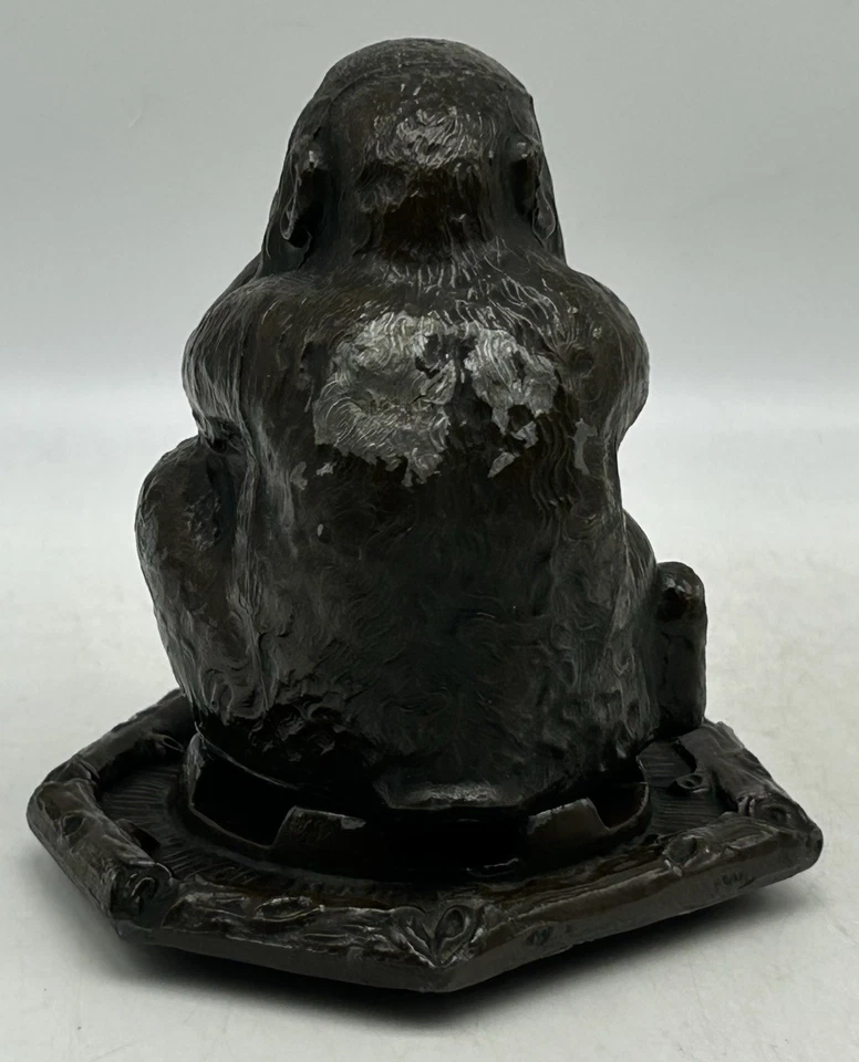 ANTIQUE VINTAGE VANTINE'S MONKEY INCENSE BURNER NO. 1207 Rare - Image 4 of 4