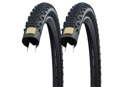 2x Schwalbe CX Comp 35-622 Drahtreifen K-Guard 28x1.35 Fahrradreifen Mantel Tire