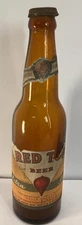 vintage "Red Top"  Beer bottle W/ Cap From Hauck Brewery Co. Cincinnati Oh
