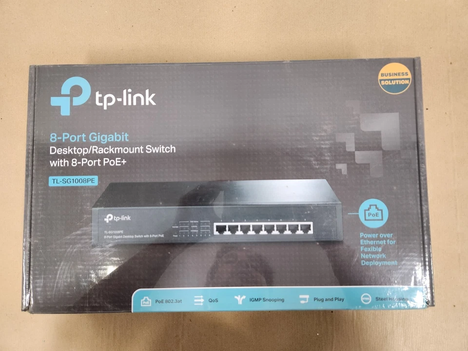 TP-LINK TL-SG108 V4 Network Switch 8 ports 1 Gbps