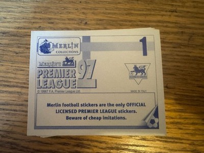 Merlin Premier League 97 Sticker 1-183
