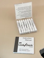 3M Lead Check Swabs Kit 8 swabs with test card Instant Lead Testing