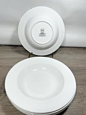 Mikasa SATIN WHITE HK600 Large Rim Soup / Pasta Bowl