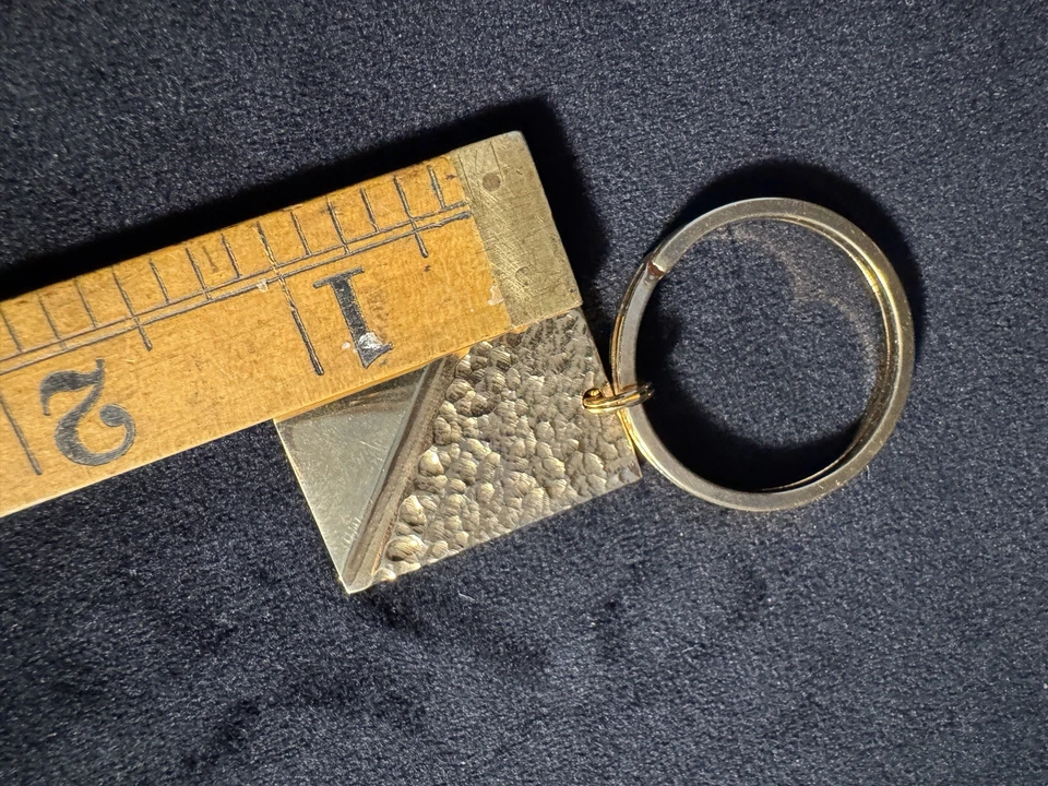 Colibri Key Chain 18 KT Gold Electroplate USA In Box - Image 4 of 4