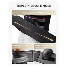 Front-Wearing Umbilical Hernia Belt, Unisex, 3D Dome-Shaped Hernia Support Pa...