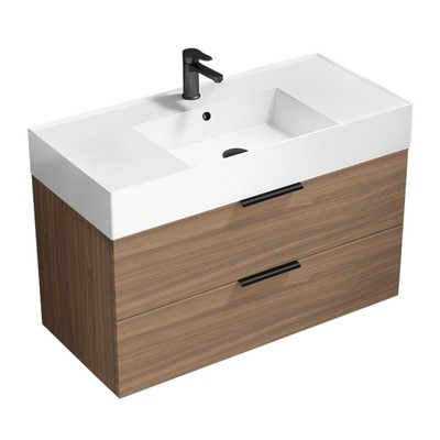 Nameeks Derin-4018-W Derin 40'' Wall Mounted Single Basin Vanity - MultiColor