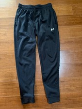 Under Armour Women's Sportstyle Tech Pique Joggers Black Size Medium
