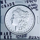 1895 O MORGAN SILVER DOLLAR HI GRADE GENUINE U.S. MINT RARE KEY COIN 8224
