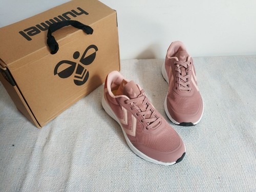 Hummel Flow Breather Peachy Keen/Woodrose 213101 Women's Recycled Mesh Sneakers