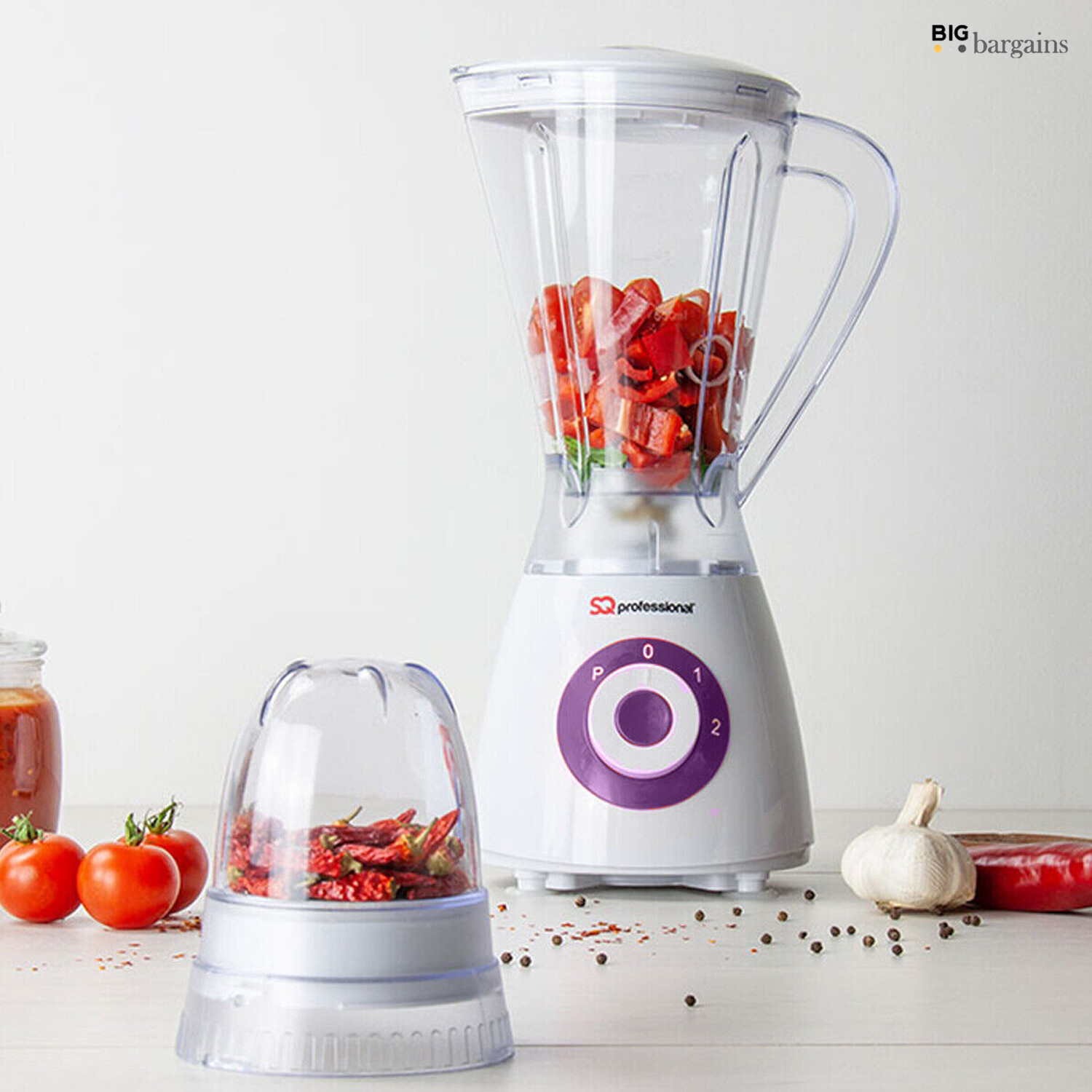 SQ Professional Blitz Smoothie Maker Multi Juicer Purpose Grinder