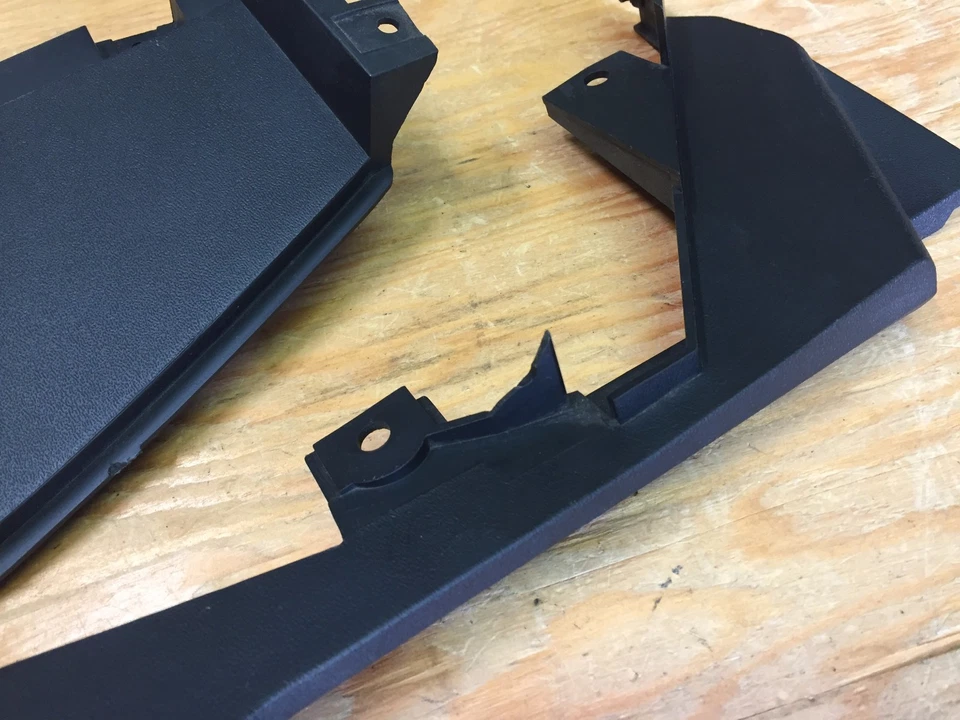 1969 1970 CADILLAC ELDORADO ПРИБОРНОЙ ПАНЕЛИ КОНЕЦ КРЫШКА ОТДЕЛКИ OE ЧЕРНЫЙ ВОССТАНОВЛЕН - Изображение 3 из 3