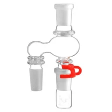 Reclaim Ash Catcher with Keck Clip Glass Adapter 14mm Male to Female
