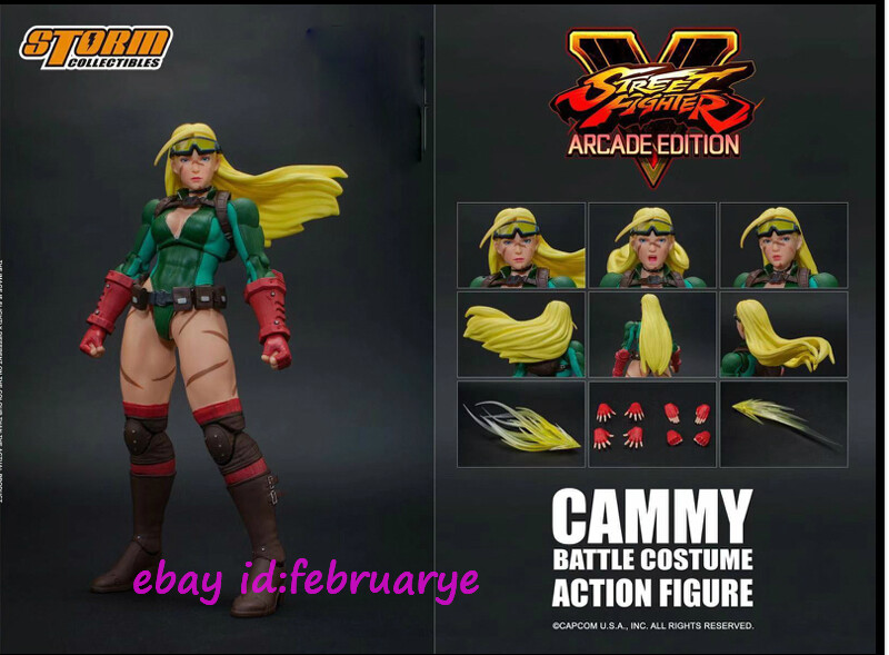 Storm Collectibles ストリートファイター キャミィ 1/12 Storm Collectibles Teases 1:12 Street Fighter Arcade Edition