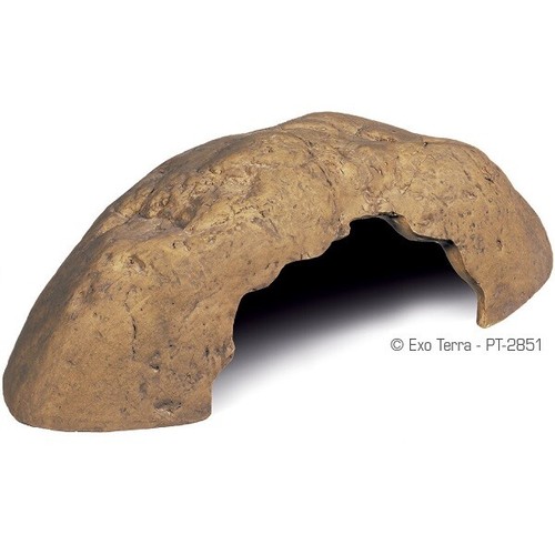 Exo Terra Reptile Cave S, M, L, XL Vivarium Hide for Snake Lizard Hide