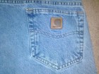 Men's Carhartt Blue Jeans Size 42" X 30" * Great Condition! * Traditional Fit — photo 3