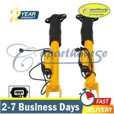 Pair Rear L+R Shock Struts Assembly w/Electric For Jeep Grand Cherokee SRT 12~15