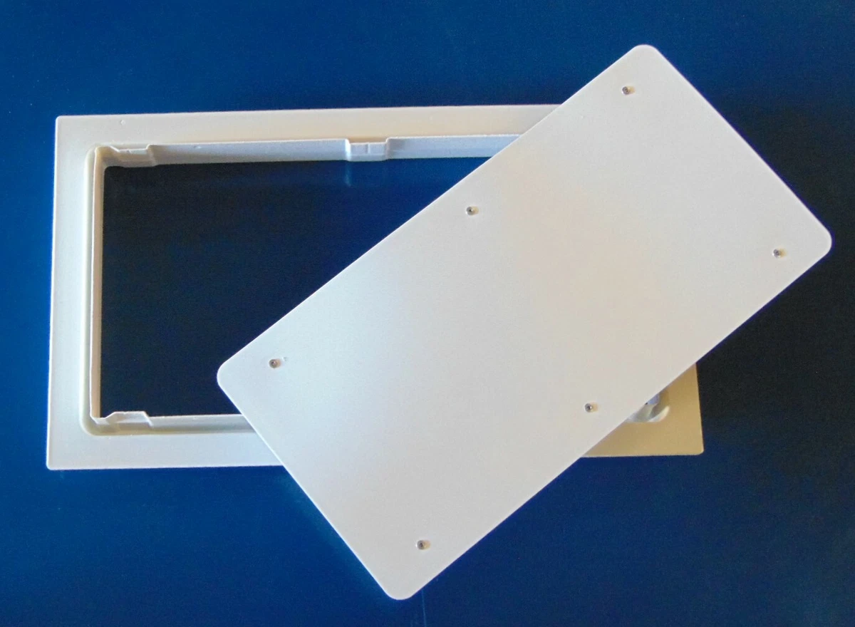 ICC BREAKAWAY ENGINEERED FLOOD VENT Rated 305 sq.ft. SOLID WHITE FEMA  FOUNDATION | eBay