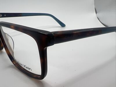 New Calvin Klein CK 22544 240 Tortoise & Blue Eyeglasses 55  display picture 2