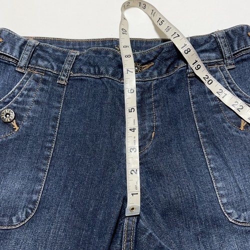 Simply Vera Women’s Size 4 27W Low Rise Slim Capri Stretch Blue Jeans - Picture 8 of 12