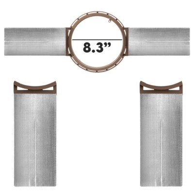 Multi-Angle Construction Bracket for Most 6.5'' Ceiling Speakers, Single