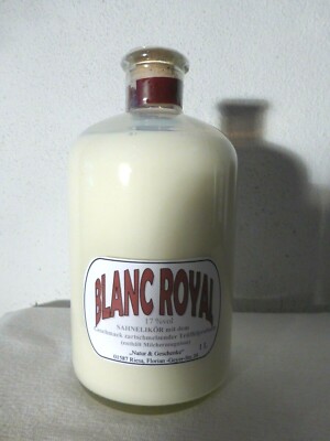 Blanc Royal Likör - 1L - Geschmack zartschmelzender Trüffelpralinen(1L/27,90 )