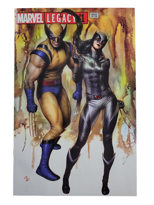 2017 MARVEL LEGACY 1 ADI GRANOV X-23 & WOLVERINE TRADE VARIANT 9.2/9.4 Range Raw
