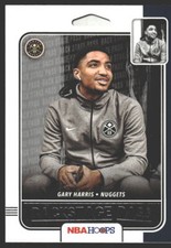 Gary Harris #10 2019-20 Hoops Back Stage Pass Denver Nuggets
