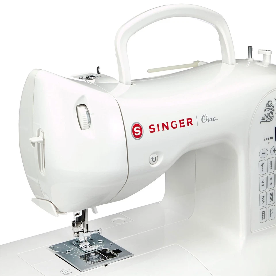 VSM Singer One Computernähmaschine weiß 24 Nähprogramme Nähmaschine - Bild 2 von 4
