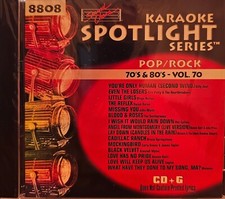 SC8808 70'S 80'S HITS NEW SOUND CHOICE KARAOKE LOT K