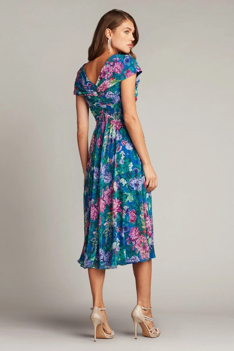 Tadashi shoji floral dress cheap