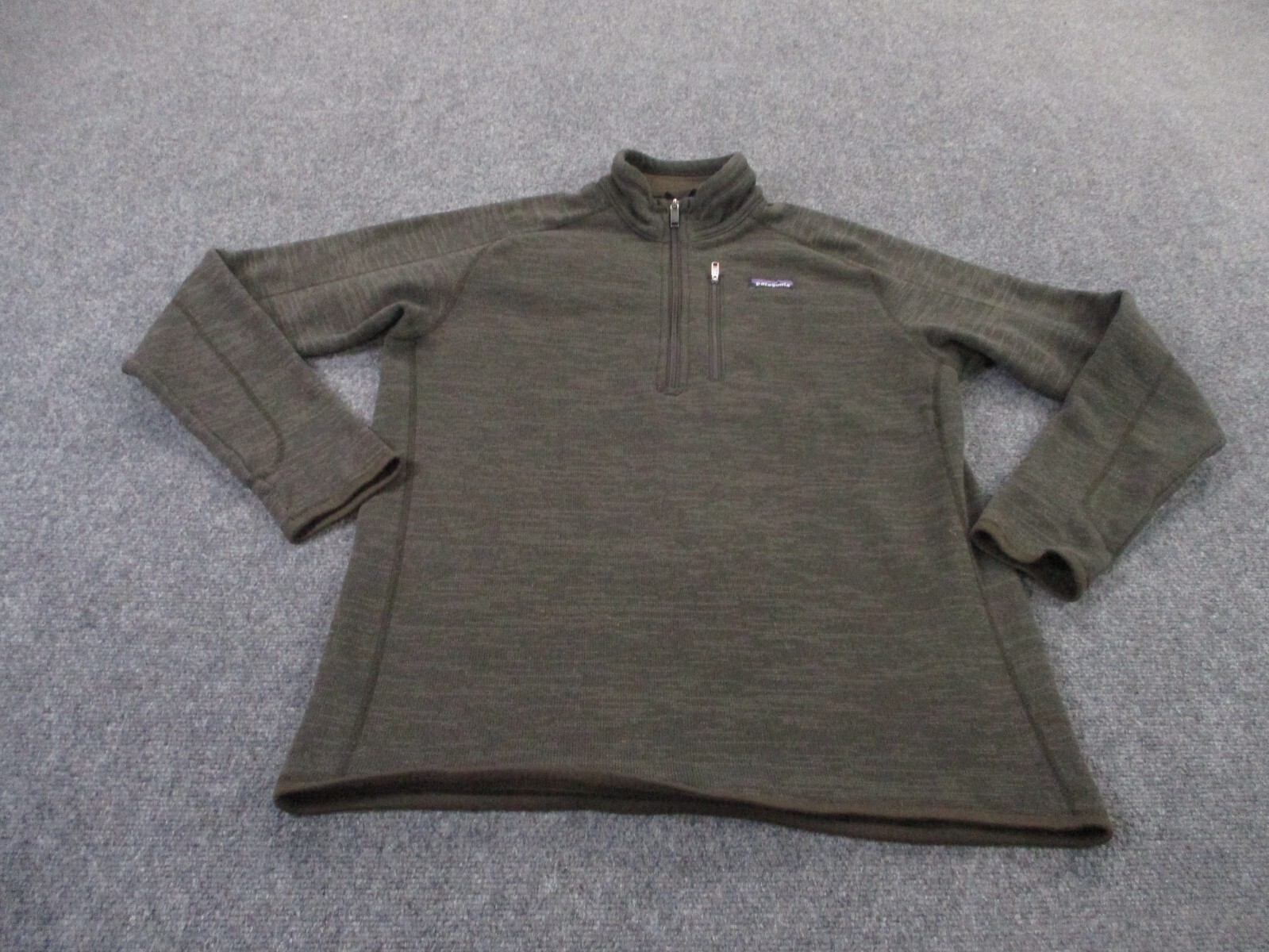 Patagonia Men's Brown Better Sweater Fleece Jacket for Outdoor Hiking