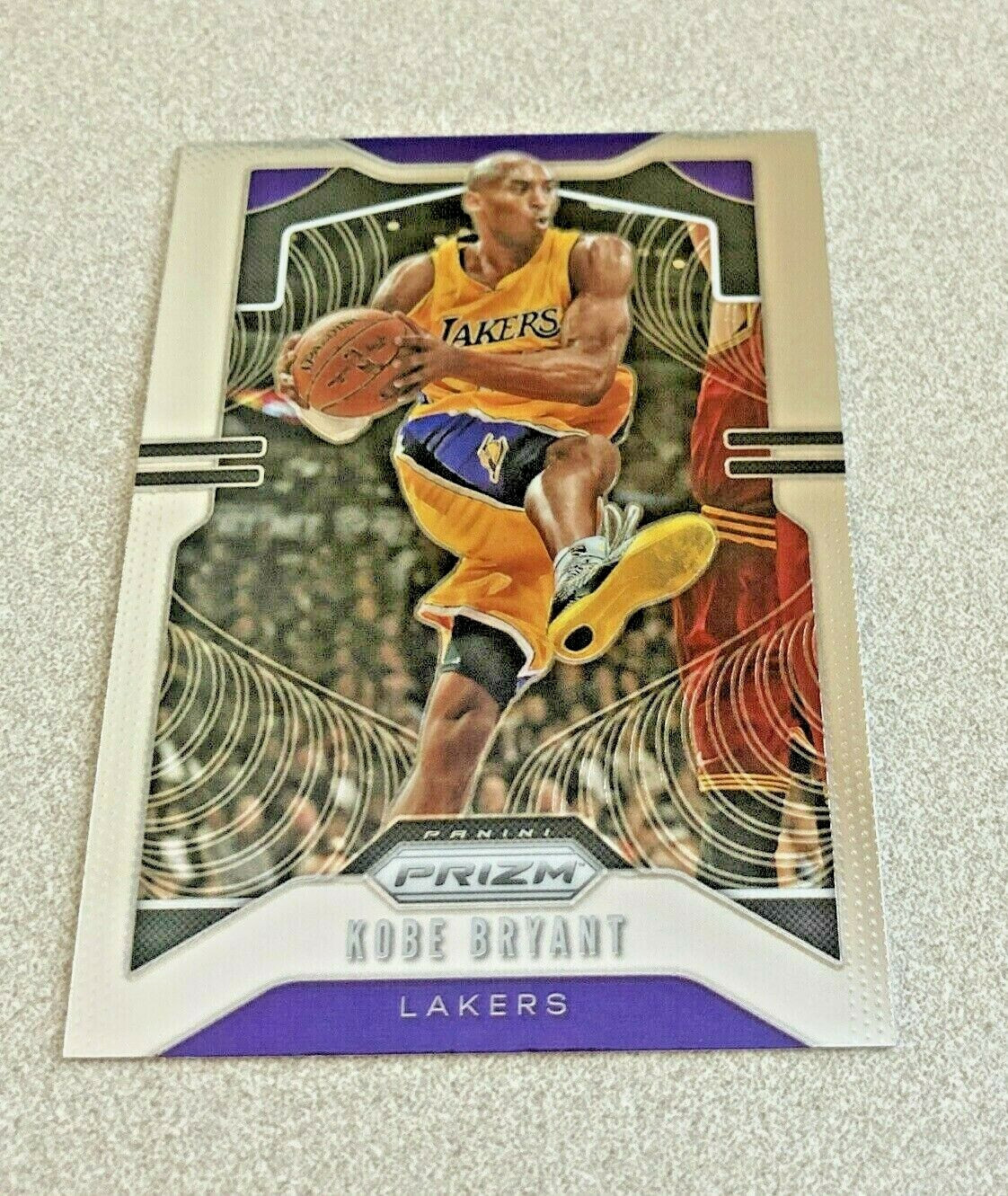 2019-20 Panini Prizm Base #8 Kobe Bryant Lakers