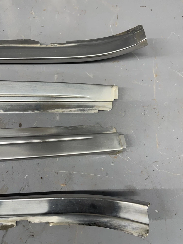 Ford Galaxie 500 1965 1966 riel de goteo par molduras molduras 2 puertas techo rígido Foto 3 de 4