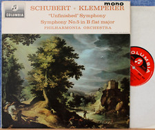 Klemperer. Schubert Symphonies 5 8 . Col 33CX 1870. NM