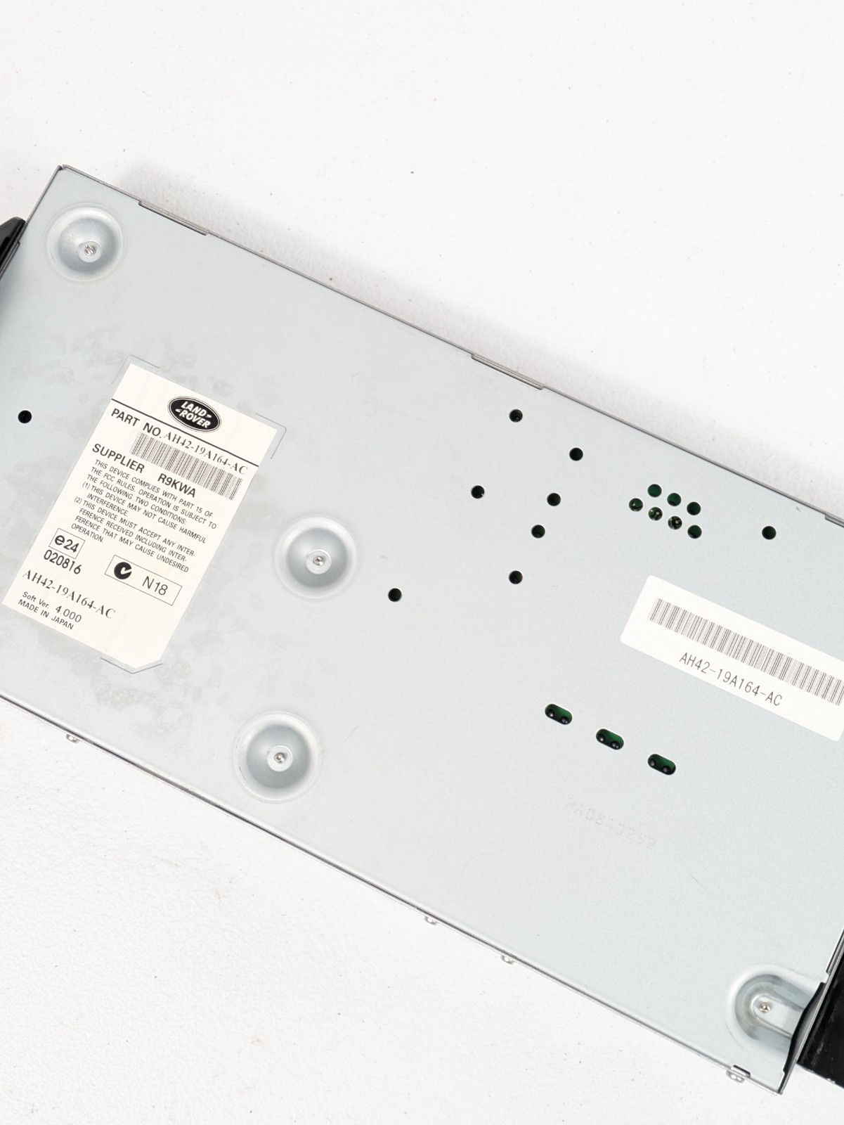 2010-2012 Range Rover HSE 5.0 Aston Martin Rear Entertainment Control Module OEM