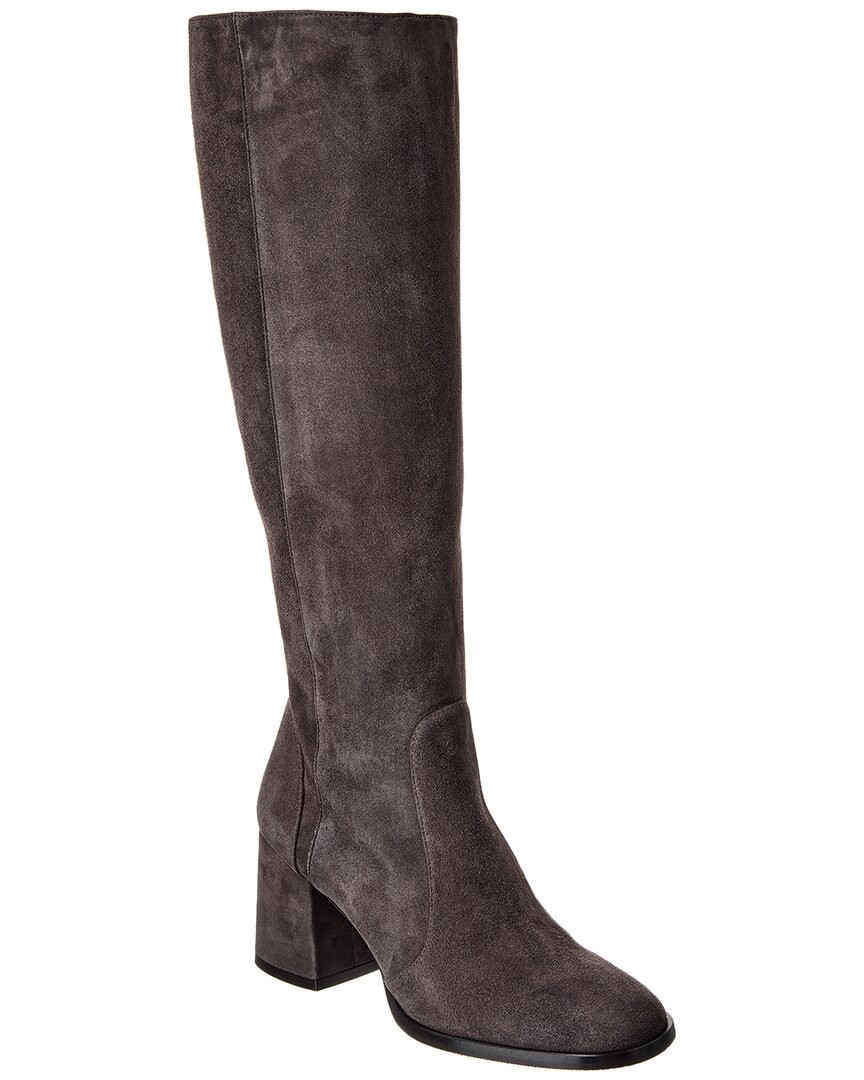 Stuart Weitzman Nola Suede Knee-High Boot Womens Grey 65 50990₽