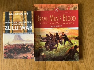 Two Zulu War Books By Ian Knight, Brave Men’s Blood And National Army Museum - Image 1 of 2