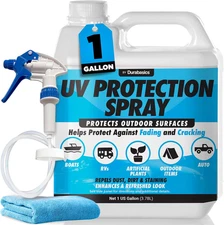 UV Protection Spray for Outdoor Surfaces – Helps Reduce Fading, Cracking, and St