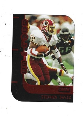 2000 Stadium Club Goal to Go #G2 Stephen Davis      WASHINGTON REDSKINS