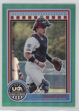 2025 Panini Stars and Stripes Green Teagan Scott #110 04h3