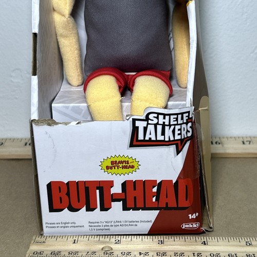 Jakks Pacific Shelf Talkers: Beavis & Butt-Head - Butt-Head 12" sprechende Puppe - Bild 2 von 10