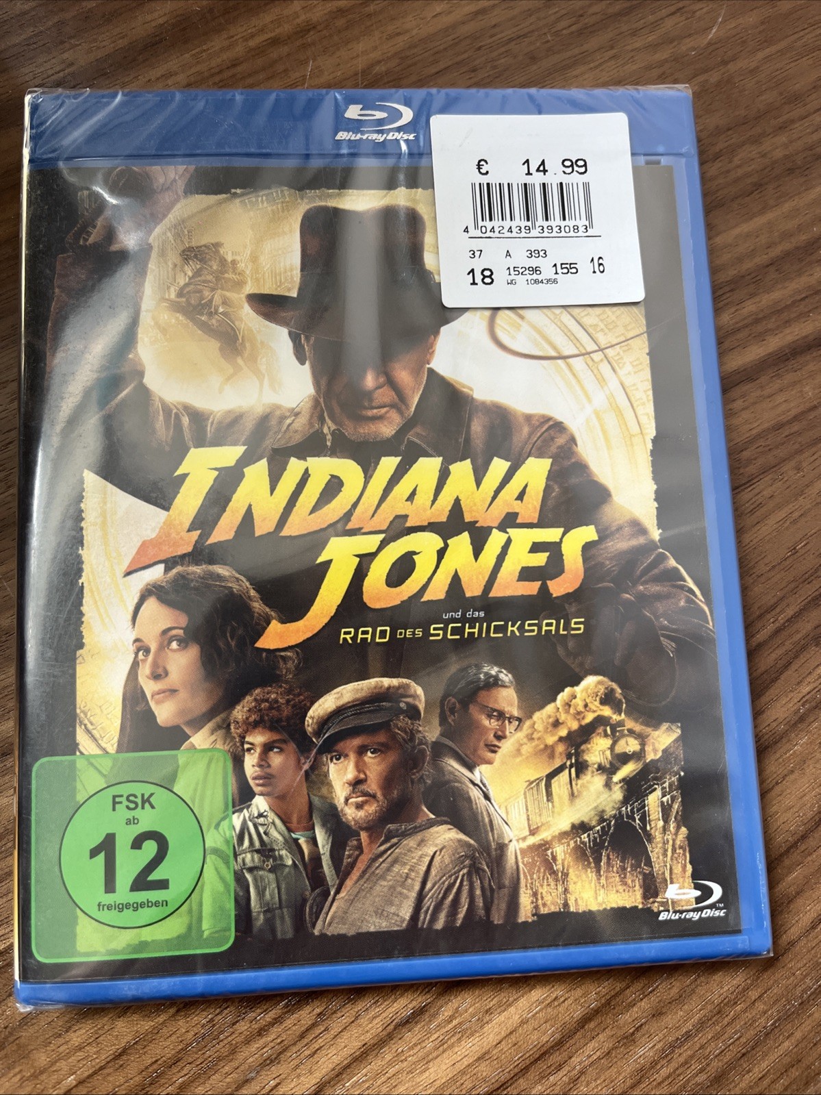 Indiana Jones and the Dial of Destiny [12] Blu-ray, German Import English Audio