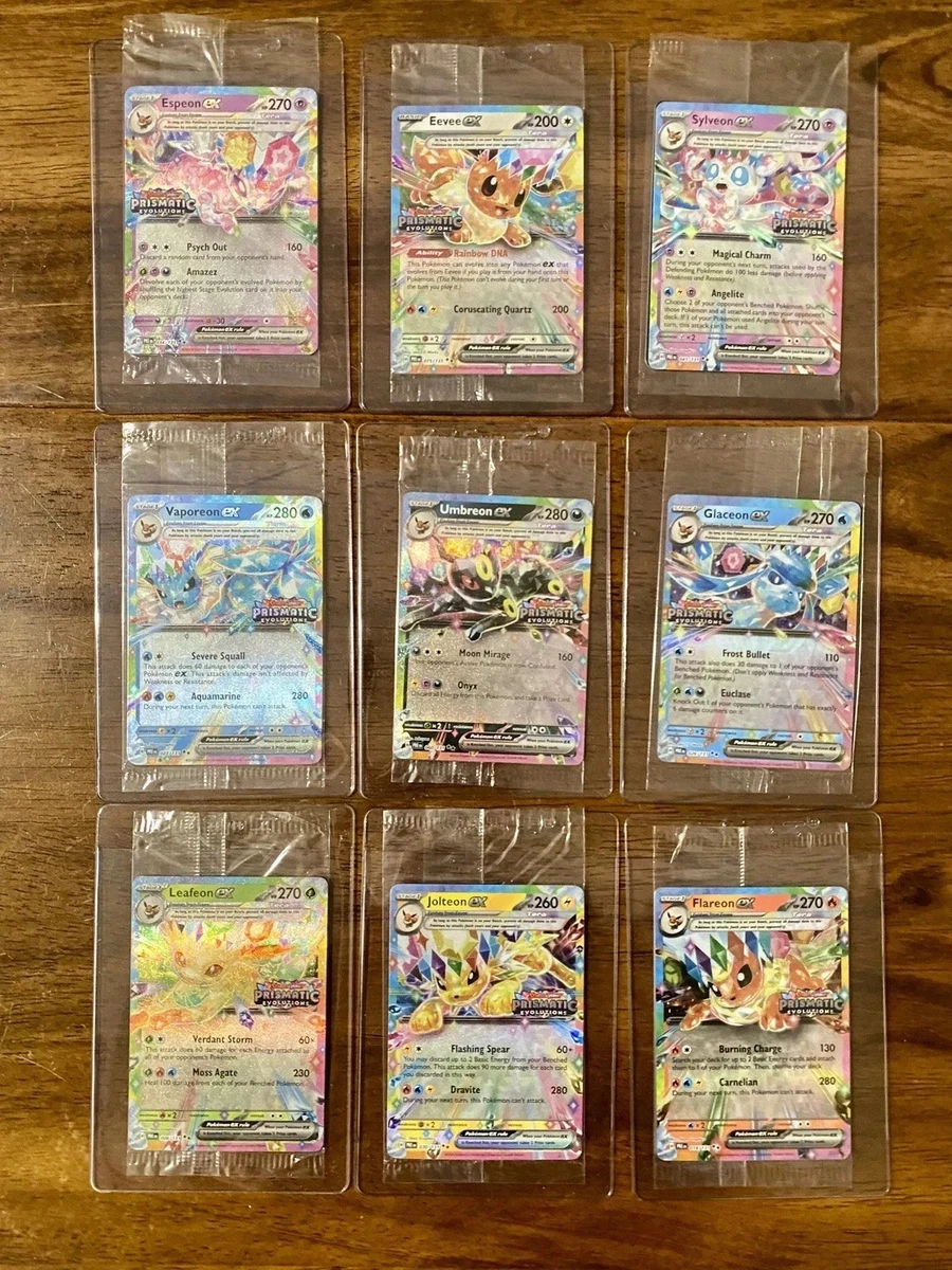 Booster Prismatic Evolutions De Pokémon – 10 Tarjetas En Inglés Con Código De Juego Booster Prismatic Evolutions De Pokémon – 10 Tarjetas En Inglés Con Código De Juego