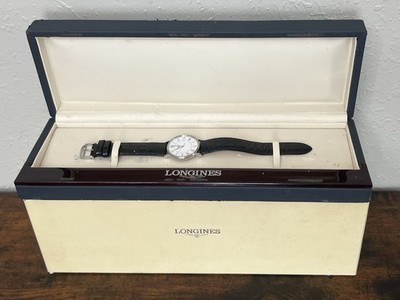 Near Mint Longines Grand Classic Dial Date Quartz Men's Watch Needs Battery