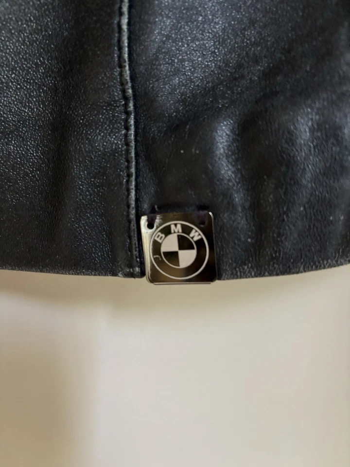 Chaqueta de cuero negra para hombre BMW Lifestyle talla XL  Foto 3 de 4