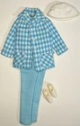 VTG 1965 Barbie Outdoor Life Fashion Outfit #1637 Complete Jacket Pants Shoes