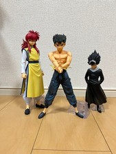 Bandai Yu Yu Hakusho Figure Set Yusuke Urameshi Kurama Hiei 3 Authentic
