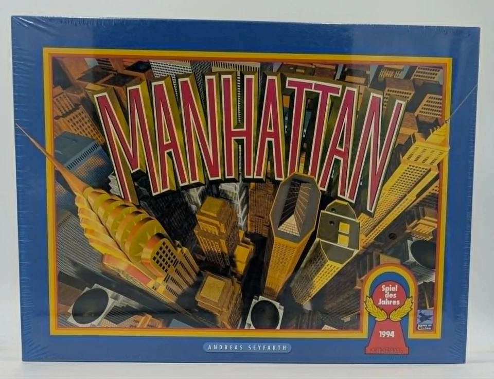 Hans im Glück (Karl Blatz Spiele) 48105 Manhattan Weltstädte Metropolen Bau NEU - Bild 4 von 4